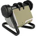 Westcott Rollkartei E-744539 00, für 400 Visitenkarten, schwarz