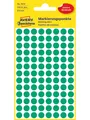 Avery Colour coding dots permanent green