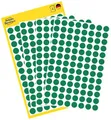 Avery-Zweckform 3012 Markierungspunkte Etiketten Ø 8mm Grün 416 St. Permanent haftend Papier