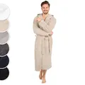 Bademantel Herren Baumwolle 100% in L  OEKOTEX Zert. Morgenmantel  Frottee + ...