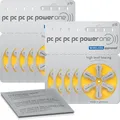 60x VARTA powerone Hörgerätebatterien P10 gelb (10x 6er Bl.) + Reinigungstuch