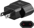 goobay Netzadapter US/Japan 2 polig schwarz