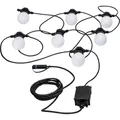 Paulmann  94165 Beleuchtungssystem Plug & Shine  Led-lichterkette   Led 1.4 W Warmweiß Weiß, Schwarz