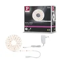 Paulmann 78972 SimpLED Strip Set 5 m LED Stripe 17W Lichtstreifen 3.000 K Lichtband beschichtet Weiß
