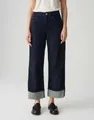 OPUS 5-Pocket-Jeans MIVA TURN UP mit XL Umschlag Ankle, BCI Cotton, XL-Aufschlag am Saum