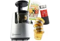 Nutrilovers Slow Juicer NUTRI-PRESS NO.1 Premium Slow Juicer Entsafter mit 3 Sieben, 200 W