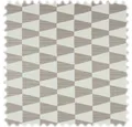 Heiro Stoff AKTION Trevira CS Möbelstoff Pinto Grau / Perlweiß, Polsterstoff Meterware - Breite:145 cm