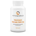 Vita World Hericium Extrakt 500mg 100 Kapseln Vegan Made in Germany Vitalpilze