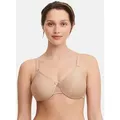 Chantelle Minimizer-BH Magnifique (1-tlg) Minimizer-BH - Blickdicht - Bügel BH mit gemoldeten Cups beige|braun 85