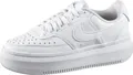 W Nike Sneaker 'Court Vision Alta Ltr' white/white-white, Plateau Sneaker, Neutral EU:36.5 EU