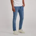 Regular-fit-Jeans CARS JEANS "Jeans Douglas", Herren, Gr. 34, Länge 32, blau (bleached used), Denim/Jeans, Obermaterial: 99% Baumwolle, 1% Elasthan, Abriebeffekte, modisch, regular fit, Jeans