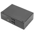DIGITUS - KVM Switch, 2x1 DP, DP Out,USB