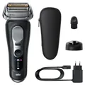 Braun Series 9 Pro+ 9610S, Folienschaber, Schwarz, Tasten, Ladend, Akku, Lithium-Ion (Li-Ion)