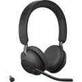 Jabra Headset Evolve2 65 MS Teams Stereo, USB-C, Bluetooth, On-Ear