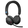 Jabra Evolve2 65 Bluetooth Wireless Headset Mit Boom Mikrofon Schwarz