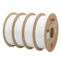 eSUN PLA Filament 1.75mm, Basic 3D Drucker 4KG, Kaltes Weiß-4KG 