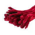 15 Pfeifenreiniger 15mm x 30cm Pfeifenputzer Biegeplüsch Chenilledraht Bastelchenille