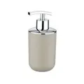WENKO Seifenspender Brasil Taupe, nachfüllbar bis 320 ml 21219100 , 1 Stück