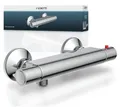 SCHÜTTE VICO Duscharmatur mit Thermostat, Thermostat, Mischbatterie Dusche, Duschthermostat in Chrom