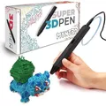 MYNT3D Super 3D-Stift 1,75 mm ABS und PLA-kompatibler 3D-Druckstift Schwarz