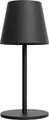 M-e modern-electronics LUNA-80 S 41436 Akku-Tischlampe LED LED fest eingebaut 3W Schwarz