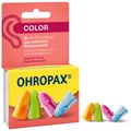 OHROPAX Ohrstöpsel Color, SNR 35 dB, für Konzerte, 4 Paar