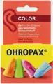 Ohropax color 16 Stück 8 Paar Ohrstöpsel Hautfarbe Aufbewahrungsbox  weich  Neu