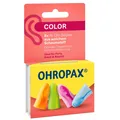 Ohropax Color 8 Stück in praktischer Box Ohrstöpsel Festival Konzert Lärmstop