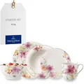 Villeroy und Boch - Mariefleur Basic Starter-Set, 10 tlg., Premium Porzellan, spülmaschinen-, mikrowellengeeignet, weiß/bunt