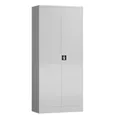 Steelboxx Mehrzweckschrank Spind Spindschrank abschließbar 1800 x 800 x 380 mm (1-St) Komplett montiert, keine Montage notwendig