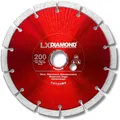 LXDIAMOND Diamant-Trennscheibe 200mm x 25,4mm Beton Ziegel Pflaster-Steine Säge