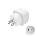 00223438 Reiseadapter Typ B, 3-polig, für USA, Kanada, Karibik, Japan und Ostasien