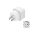 Hama Reiseadapter Typ B, 3-polig, für USA, Kanada, Karibik, Japan, Ostasien Reiseadapter Typ B (NEMA-2)