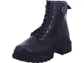 s.Oliver Damen Stiefeletten ohne Absatz zum Schnüren Vegan, Schwarz (Black), 39 EU