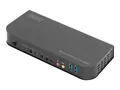DIGITUS DS-12850 - KVM-/Audio-/USB-Switch - 2 x KVM/Audio/USB - 1 lokaler Benutzer - Desktop