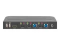 DIGITUS KVM-Switch, 2-Port, 4K60Hz, 2 x DP in, 1 x DP/HDMI out
