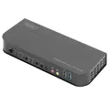 Digitus DS-12850 2+2 Port KVM-Umschalter DisplayPort®, HDMI Fernbedien Adapter