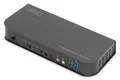 Digitus KVM-Switch, 2-Port, 4K60Hz, 2 x DP in, 1 x DP/HDMI out