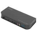 Digitus DS-12850 KVM-Switch 2-Port 4K/60Hz 2x DP > 1x DP/HDMI (4016032466833)