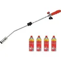 ROTHENBERGER Industrial Unkrautbrenner RS 220 inkl. 4x RoButan 220gr. - 1500004152