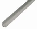 Alberts U-Profil Aluminium, silberfarbig eloxiert 1000 x 18 x 20 mm