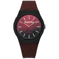 Superdry DamenArmbanduhr Analog Quarz Silikon SYG184RB