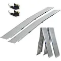 Baumarktplus - Trutzholm 2 X Auffahrrampen Klappbar 307 Cm Extra Lang 900 Kg Alu Grau Geriffelt Motorradrampen