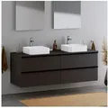 Duravit Waschbecken DuraMaui, 40x40x10,5 cm, aus Mineralguss – Farbe wählbar weiß