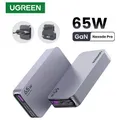 UGREEN Nexode Pro Ladeadapter 65 W USB-C Buchse, USB-C Buchse, USB-A Buchse Grau Innenbereich