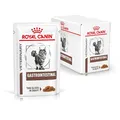 Royal Canin Gastrointestinal | 12 x 85 g | Diät-Alleinfuttermittel für ausgewachsene Katzen | Feine Stückchen in Soße | Kann die Verdauung unterstützen | Im Frischebeutel
