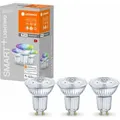 Ledvance Smart WIFI LED-Lampe dimmbar PAR16/PAR51 GU10/5W (32W ) matt 350 lm 2700- 6500 K RGBW 3 Stück