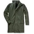 SCHEIBLER WORKWEAR Regenjacke PU wasserdicht und winddicht und strapazierfähig grün XXL