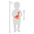 Dinosaurier Kuscheltier rot 19cm Plüsch Stofftier Dino Small Foot Baby