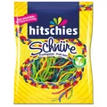 (11,12€/1kg) Hitschies Bunte Schnüre, Fruchtgummi, 125g Beutel